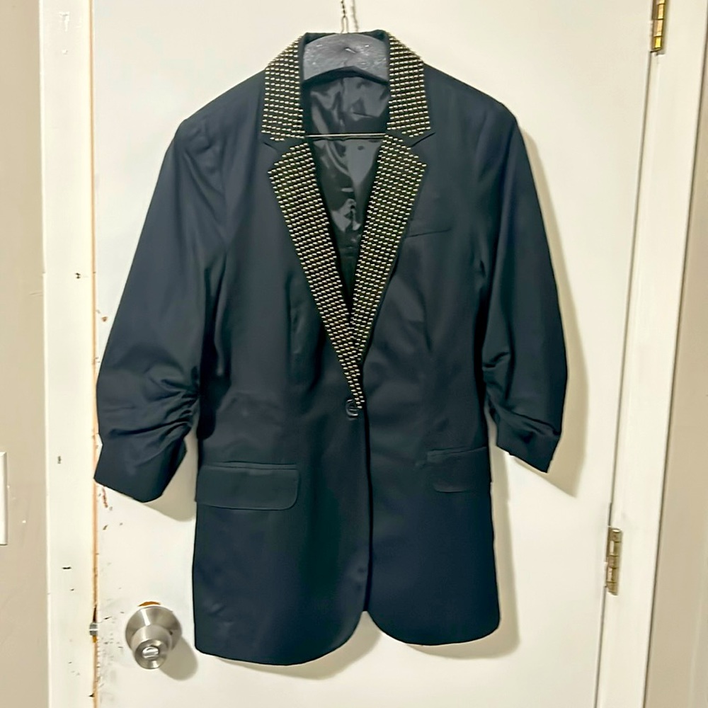 Studded Black Express Blazer